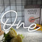 One Led Neon sign,1st Birthday Neon Light with USB Interefece,One Led Light