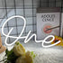 One Led Neon sign,1st Birthday Neon Light with USB Interefece,One Led Light