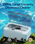 ZHHAYWAY 47kHz 3 330ML Ultrasonic Jewelry Cleaner, Ultrasonic Retainer Cleaner for Jewelry, Eyeglass, Braces