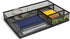 TRU RED TR57546-CC 4 Compartment Mesh Drawer Organizer, Matte Black by TRU RED