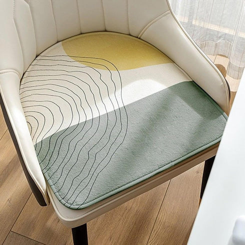 GIFZES Comfortable Seat Cushion for Office Chair U-Shaped Non-Slip Memory Foam Pad Comfort Pain Relief Thickened Back