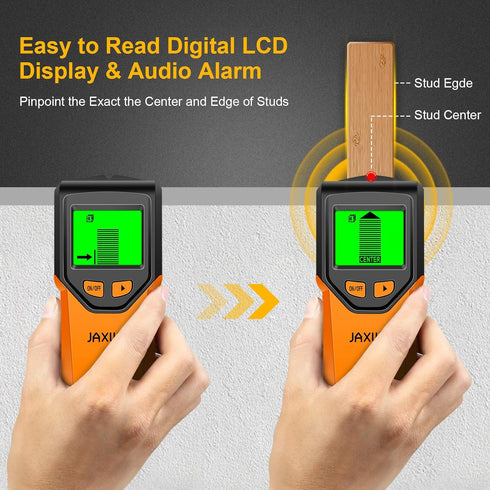 5 1 Stud Finder Wall Scanner - in Stud Finder Tool w/Smart Chip and HD LCD Display, Stud Detector Beam Finders for the