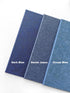 Large Office Cork Board Alternative - 47"x35", 12 Pack Felt Wall Tiles with Safe Removable Adhesive, Dark Blue
