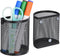 LUCYCAZ Magnetic Pencil Holder, 2 Pack Magnetic Pen Holder for Refrigerator, Home School and Office (Black)