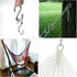 Flammi 2 Pack Heavy Duty S Hooks for Hanging Hammock Stand, Swing Plants, Max 500 Lbs, 3 Inch Long, 5/16 Inch Thick