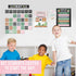 Hadley Designs Cactus Classroom Calendar Set, Bulletin Board for Classroom Decorations