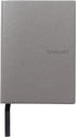 Daily To Do Checklist Notebook - Task Management Organizer Planner, Hardcover, A6 Size, 110 Sheets (Grey)