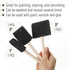 4 Inch Set, 18 1x 3X 1x 5X 5X 3X (1", 2", 3") Bates- Paint Roller pcs, Plastic Paint Tray, Disposable Tray Liners