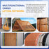 Safety Lifting Net Straps: Flat Nylon Sling Hoisting Net, 3.3' x 3.3'ft Cargo Lifting Nets for Heavy Objects