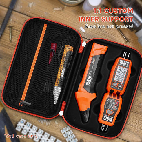 Hard Case for Klein Tools ET310 AC Circuit Breaker Finder, 80041 Outlet Repair Tool Kit, NO Tools Included