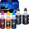 Uniwork Compatible Refill Ink Bottle for Epson 774 664 T774 T664, 5 Pack for ET-2650, ET-2550, ET-4500