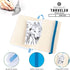 Pentalic Pocket Sketchbook: 3 x 4" Traveler Journal, 160 Pages, Bright Blue