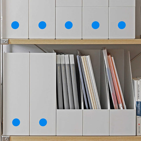 PARLAIM 3/4" Round Color Coding Circle Dot Labels in Roll, 1000 Stickers per Dispenser Box for Classroom Home