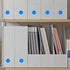 PARLAIM 3/4" Round Color Coding Circle Dot Labels in Roll, 1000 Stickers per Dispenser Box for Classroom Home