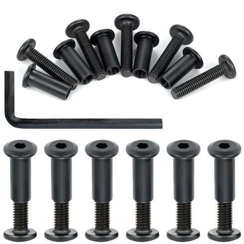 PGMJ 40 Set Bolt and Nut - M6 Black Metric Hex Key Set