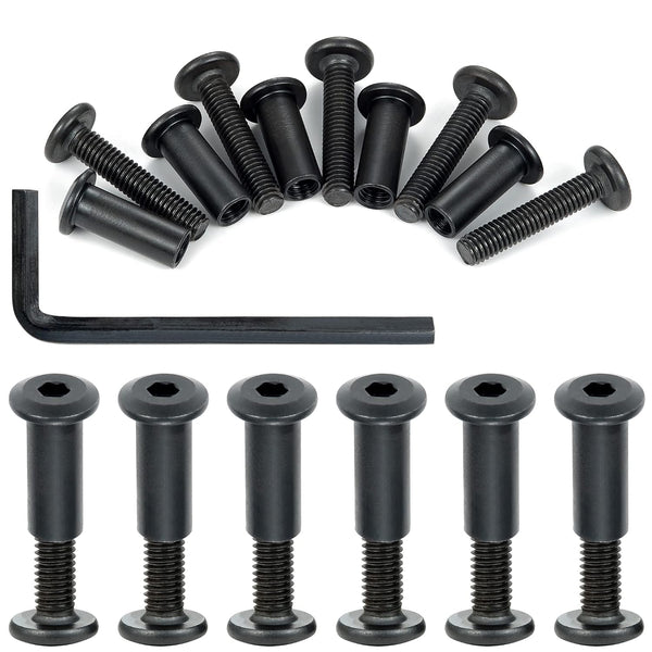 PGMJ 40 Set Bolt and Nut - M6 Black Metric Hex Key Set