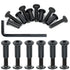 PGMJ 40 Set Bolt and Nut - M6 Black Metric Hex Key Set