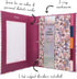 Pukka Pad Bloom A4 Preloaded 3-Ring Binder with Personal Details and Planner Pages, 5-Part Dividers - Cream