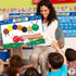 SK SUPKER 4Pack ABC Alphabet Chart + Numbers 1-100 + Shapes + Colors Poster Set, Toddler Educational Learning Posters