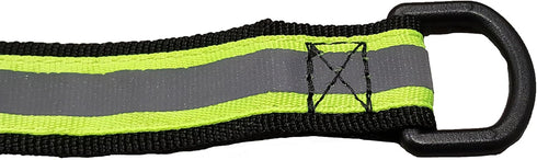 LINE2design Firefighter Glove Strap, Emergency Rescue Turnout Gear Heavy Duty Reflective Gloves Safety Leash