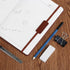 Kesoto A5 Classic Ruled Leather Hardcover Writing Notebook, 5.7'' x 8.5'', 200 Pages, Lined Journal Diary