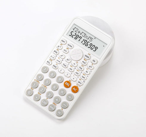 Engineering/Scientific Calculator for Students, Multiple Functions for Beginner and Advanced Courses, White