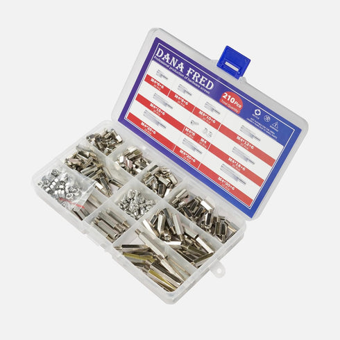 M4 Hex Standoff Male Female Metric Thread Spacer, Prototyping Accessories for PCB, Quadcopter Drone, Computer Kit