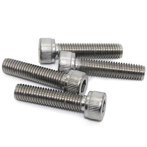 Fullerkreg 0.7mm Pitch M4 x 30MM Socket Head Cap Screws, Allen Socket Drive, AISI 304 Stainless Steel, 50 Count