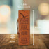 Christian Art Gifts Vegan Faux Leather Scripture Bookmark for Men - Hope in The Lord, Isaiah 40:31