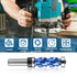 Flush Trim Router Bit 1/2" Shank, Flat Trimming Router Bits for Woodworking Milling Cutter Tool (1/2x3/4x2-9/16)