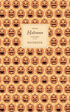 Halloween Notebook - Premium: Fun Ruled Pages - 5x8 - Orange Edition with 96 Lined Pages