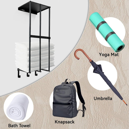 gamtrik 3 Camping Chairs Storage for Garage - Metal Camping Chair Wall Holder for Garage Organization, Camping Chair