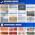 Strong Nano Double Sided Tape - Heavy Duty Mounting, Clear Removable Wall Sticky Adhesive Strips for Hanging