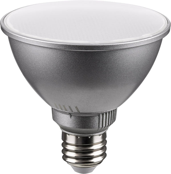 Satco S11583; 11 Watt PAR30SN LED; Medium Base; Silver Finish; CCT Selectable; 120