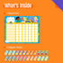 SpriteGru 72 Magnetic Reward Chart, Dry Erase Task Board-One Chart & Magnetic Reward Magnets, Behavior Tracker