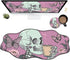 SROJDHFJB Skull Coffee Pink Large Gaming Mouse Pad Plus a Coaster, 35.4 x
