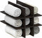 Furinno Cubicle Cube Insert, 9-Compartment Cube Organizer, Geometric Shelf Accessory, Fits into