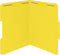 50 Yellow Fastener File Folders - 1/3 Cut Reinforced Tab- Durable 2