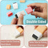 Mr. Pen Erasers for Kids, 6 Pack, Cute Pastel Colors, Pencil Eraser with Cover and Roller for School
