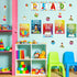 Zonon 45 Pcs Reading Classroom Decorations Bulletin Board Poster Banner Set for Teachers Preschool Library
