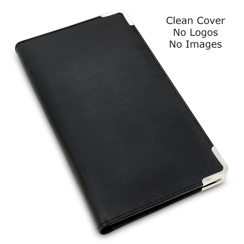 Premium Server Book, Improved Magnetic Bulk Pockets for 2022, 2 Pen Holders, Zipper Pocket, Firm Writing Surface