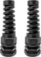 MGI SpeedWare 3/4" NPT Flexible Cable Gland, Spiral Pigtail Cord Grip Strain Relief, 2-Pack
