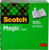 Scotch Magic Tape, Invisible, Home Office & Back to School Supplies, 1 Roll
