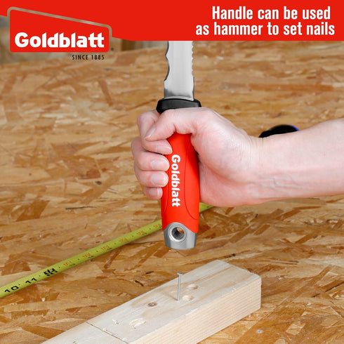 Goldblatt Insulation Knife, 8 Inch Stainless Steel Blade Utility Knife for Cutting Heat Material and Lawn Repair