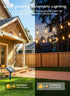 52FT 15+1 Bulbs, Dimmable 3 Brightown Solar String Lights Outdoor Waterproof, Patio Lights with Remote and LED