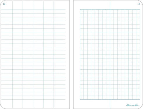 Rite in the Rain Weatherproof Hard Cover Notebook, 4 3/4" x 7 1/2", Yellow Cover, Field Pattern (No. 350F)
