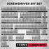 260-Piece Set, Set Ultimate Precision Screwdriver Bit Premium Security Bit Includes Magnetic Security Bits, Nut Driver