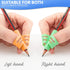 6 Pack 2-5, Stylo Pencil Grips for Kids Handwriting - Ergonomic Pencil Grippers for Toddlers Ages Preschool