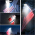 Solar Flag Pole Light, Bright White 6000k Upgrade Solar Powered for 5ft 6ft Flag Pole, Waterproof Outdoor LED Lights