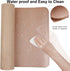 Leather Mouse Pad, M-Champagne - Extended Desk Pad for Keyboard and Mouse, Non-Slip Desktop Protector